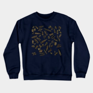 Bullet Pattern Crewneck Sweatshirt